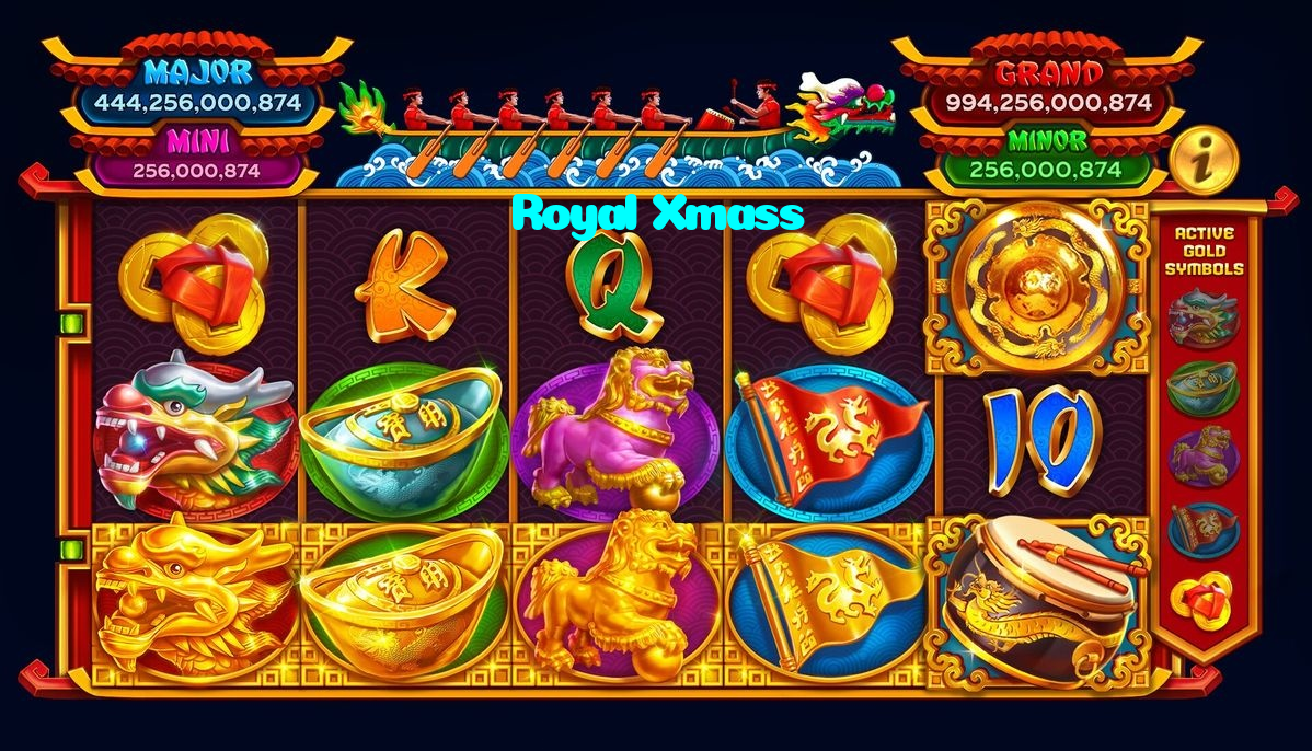 Royal Xmass casino presented on mobile device in Pakistan with slots and live games